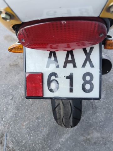 1130125-48 Motorcycle Yamaha YZF600R 4WD -1996