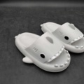 1233698-1 4 pairs of shark slippers, grey, size: 29-31 - Shipping included