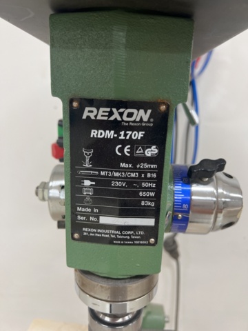 1180821-2 Pillar drill Rexon-170F