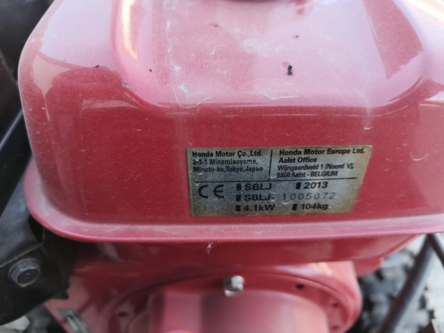 1130132-24 Snow blower Honda HSS760 -2013