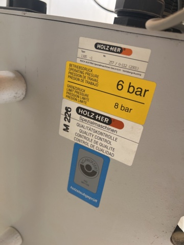 1180827-11 Edge banding machine Holzher Sprint 1305-1 -2001