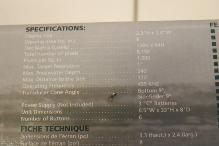 1211188-14 Sonar. Fishin Buddy 1200