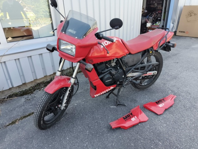 1130148-2 Motorcycle Honda MBX 125F JC10 -1984 Repair item
