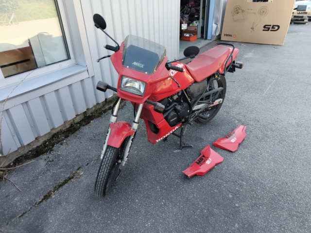 1130148-4 Motorcycle Honda MBX 125F JC10 -1984 Repair item