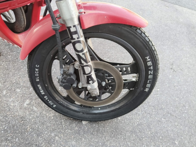 1130148-9 Motorcycle Honda MBX 125F JC10 -1984 Repair item