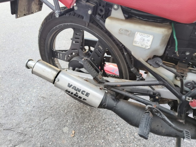 1130148-17 Motorcycle Honda MBX 125F JC10 -1984 Repair item