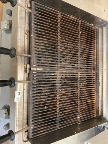 1206329-3 Gas grill/lava stone grill Zanussi