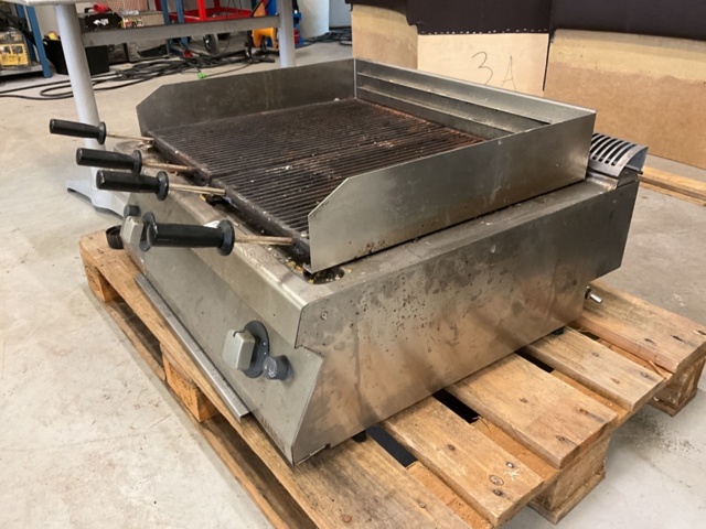 1206329-6 Gas grill/lava stone grill Zanussi