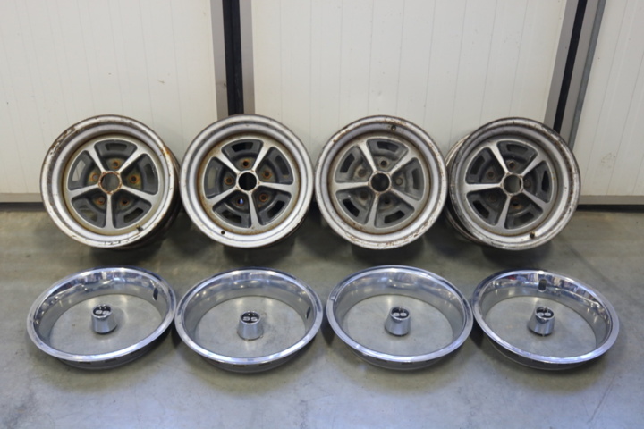 4 pcs Rims Chevrolet Chevelle SS 69-70 - PS Auction - We value the ...