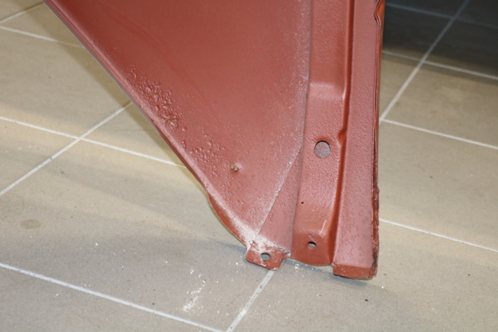 1211200-7 Front fenders and hood Chevrolet 1958. (renovation object)