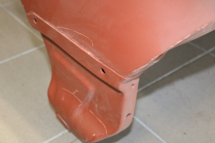 1211200-16 Front fenders and hood Chevrolet 1958. (renovation object)