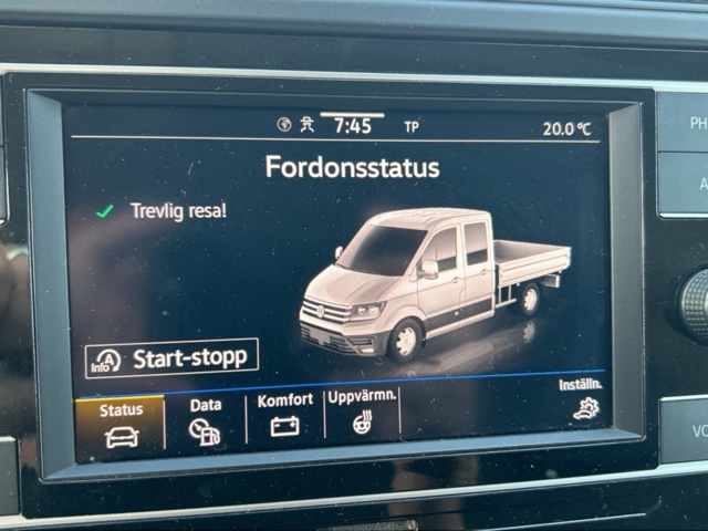 1219799-15 Volkswagen Crafter Chassi 35 -2021