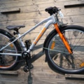 773541-2 Junior bike Trek Wahoo 26" rim brakes, 8 gears, Silver/Orange