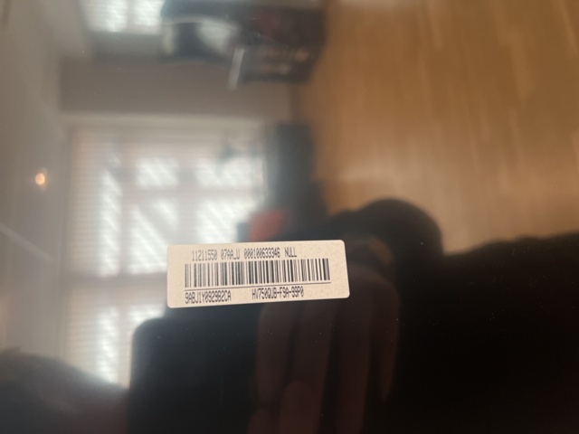 1180851-4 TV 75" - Samsung HV750QUB-F9A-99P0