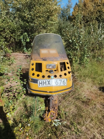 1130153-3 Skoter Ski-Doo Alpine -1970 Reparationsobjekt