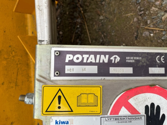 1235884-29 Tower crane, Potain MCT 88 -2008