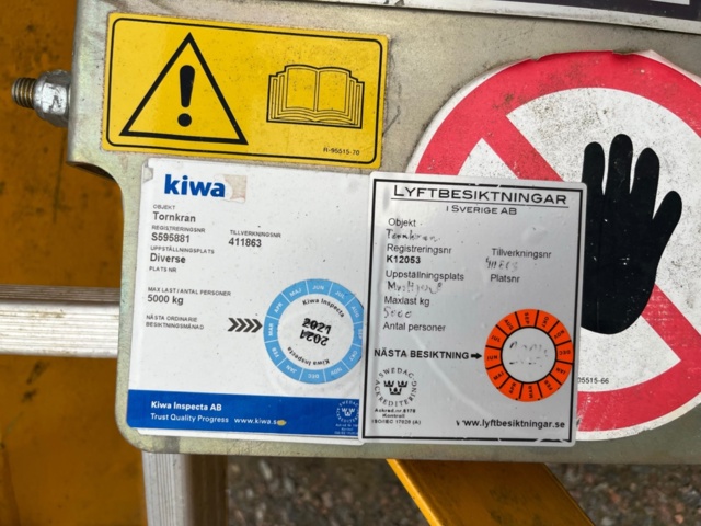 1235884-30 Tower crane, Potain MCT 88 -2008