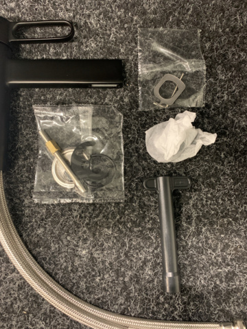 1235956-6 Tvättställsblandare Svedbergs Kebne, Svart