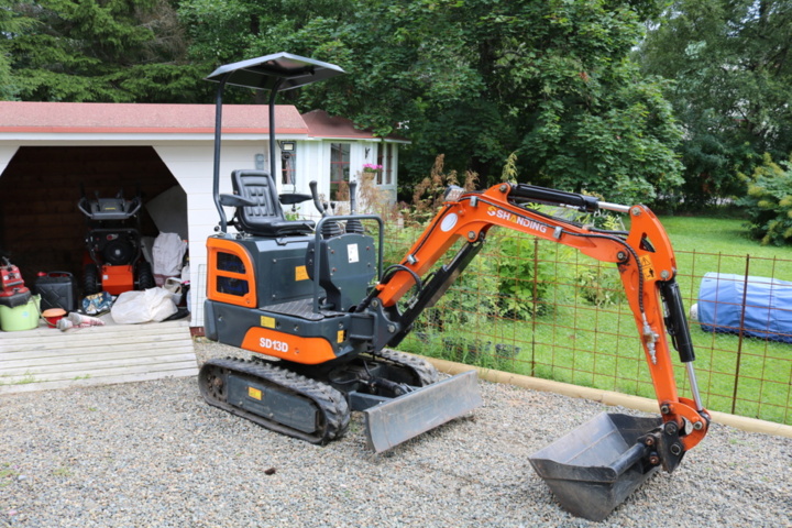 Mini excavator Shanding SD13D -2022 - PS Auction - We value the