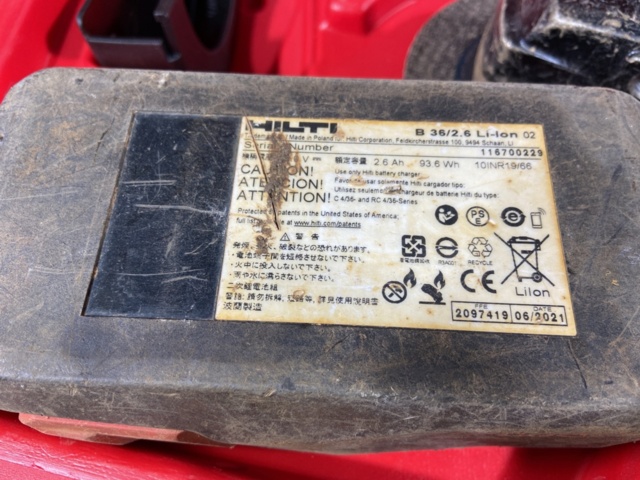 1178413-4 Angle grinder - Hilti AG 125-A36