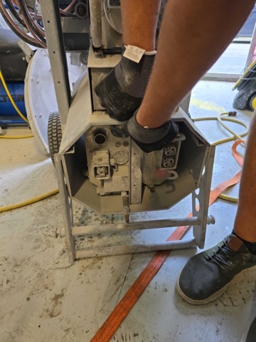 1175002-8 Wall saw Pentruder Pentpak 427