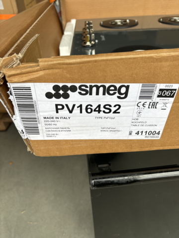 1137542-6 SMEG Gas hob Linea 60 cm Black PV164S2