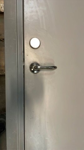 1238690-2 Trädörr med stålkarm, Daloc, 10x21 Höger