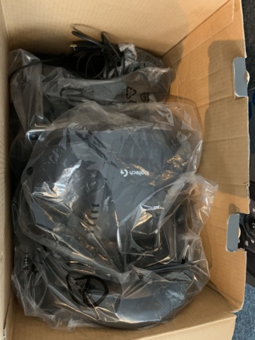 1237320-5 Racing wheel for X-Box/PC with pedals Logitech G920