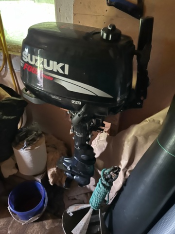 1196788-2 Suzuki 4 stroke boat engine