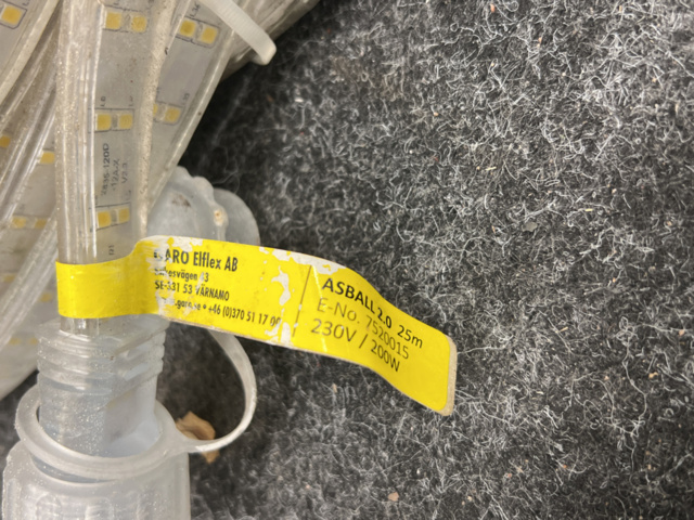 1238757-4 LED loop Garo Elflex Asball 2.0, 25m