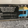 1239291-2 8 st Förpackningar bandad OSB-/spånskiveskruv stål 3,9x28 mm, Gunnebo