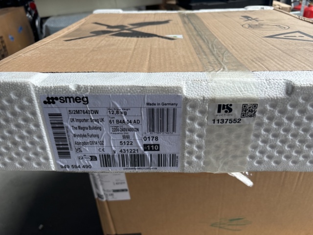 1137552-13 SMEG Induction Hob Universal 60 cm White SI2M7643DW