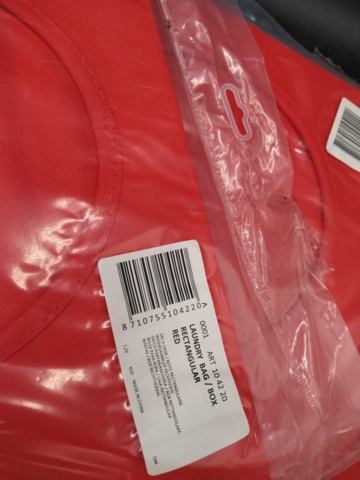 1218804-3 6 st Brabantia tvättpåse 55 L - Frakt ingår