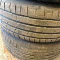 1234945-9 Volvo original rims with tires 235/55R18