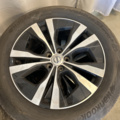 1234945-2 Volvo original rims with tires 235/55R18
