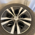 1234945-3 Volvo original rims with tires 235/55R18