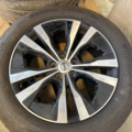 1234945-4 Volvo original rims with tires 235/55R18