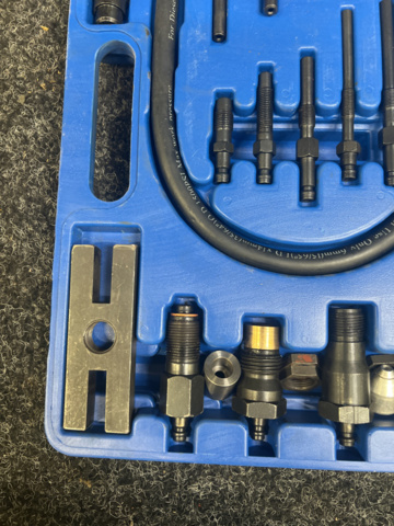 1240840-5 Diesel Engine Compression Test Kit Silverline