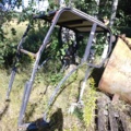 1134922-2 Tractor cab frame approx. 95 x 140 x 170 cm