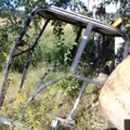 1134922-4 Tractor cab frame approx. 95 x 140 x 170 cm