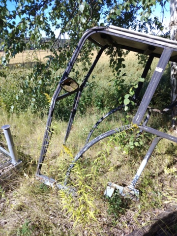 1134922-6 Tractor cab frame approx. 95 x 140 x 170 cm