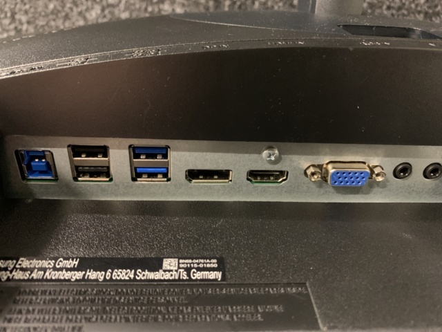 1232264-5 2 pc 24" computer monitors Samsung S24R652FDU