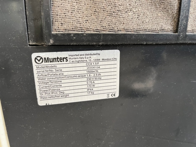 1145728-9 2st luftkylare/ac, Matsui och Munters