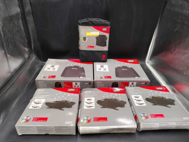 1218818-1 6 st Weber grillskydd - Frakt ingår