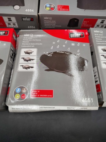 1218818-2 6 st Weber grillskydd - Frakt ingår