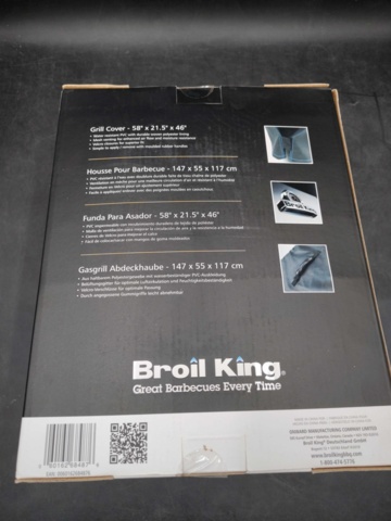 1218822-3 Broil King Premium grillöverdrag - Frakt ingår