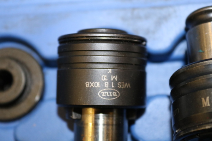 1236061-16 Work table with threading machine & bench drilling machine