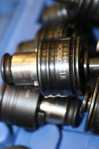 1236061-21 Work table with threading machine & bench drilling machine