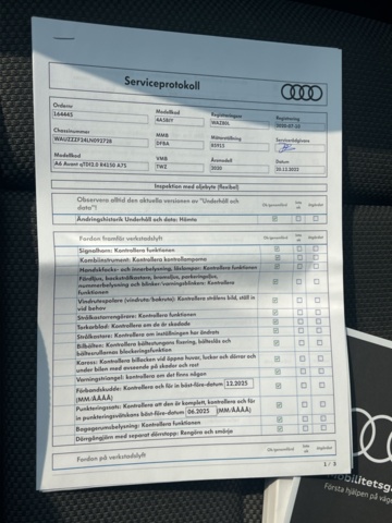 1205476-32 Audi A6 Avant -2020