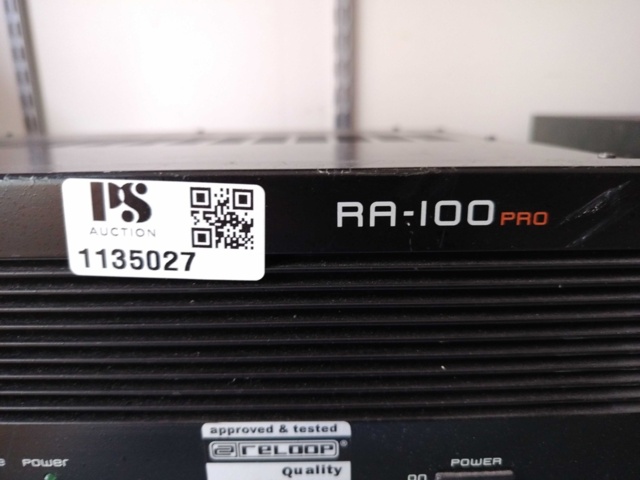 1135027-3 Power amplifier Reloop RA 100 pro